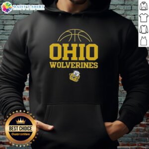 Stylish Hot Ohio Wolverines Hoodie in navy blue, perfect for fans showcasing team spirit and staying warm.