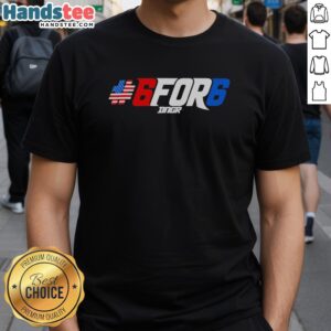 Haiden Deegan 6For6 T-Shirt featuring bold graphics and vibrant colors, perfect for fans of motocross and streetwear.