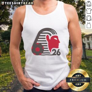 Egypt World Cup 2026 tank top featuring the Pharaohs national team logo, perfect for soccer fans.