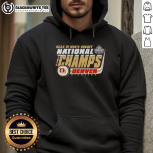 Premium Denver Pioneers 2026 NCAA Frozen Four Men's Ice Hockey National Champions Bracket Hoodie in vibrant colors.