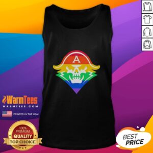 Official Skull Milwaukee Admirals Pride Tank Top featuring a bold design, perfect for game day and fan apparel.