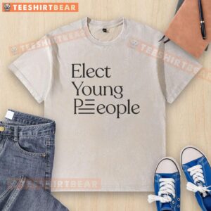 Young people wearing washed t-shirts supporting good elections, promoting civic engagement and youth participation.