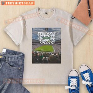 Denver Summit FC washed t-shirt promoting women's sports, showcasing team spirit and support for female athletes.