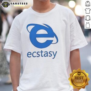 Good Ecstasy Logo Parody T-Shirt featuring a playful twist on the iconic logo design, perfect for casual wear.