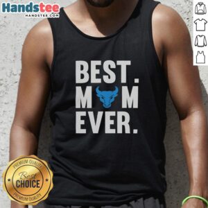 Top Buffalo Bulls Football 'Best Mom Ever' Mother's Day tank top featuring a stylish design for proud moms.