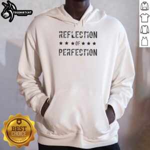Original Reflection of Perfection Classic Hoodie in black, featuring a stylish design and comfortable fit for everyday wear.