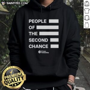 Good People of the Second Chance hoodie in stylish design, promoting positivity and second chances in life.