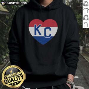 Premium Netherlands KC Heart Hoodie featuring a stylish design and comfortable fit, perfect for casual wear.