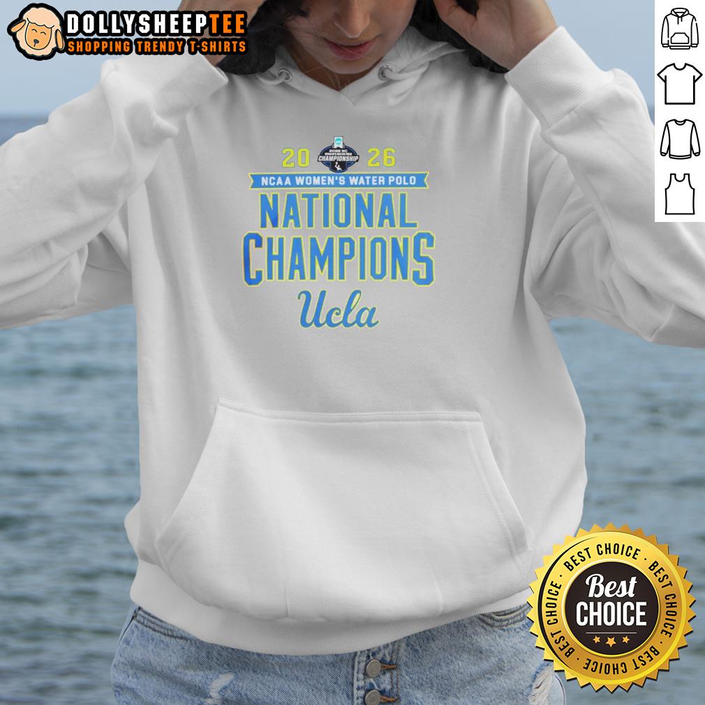 Official 2026 NCAA Women's Water Polo National Champs Ucla Bruins Victory Hoodie