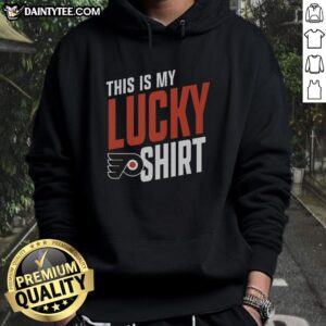 Awesome Philadelphia Flyers hoodie showcasing team logo, perfect for fans celebrating game day.