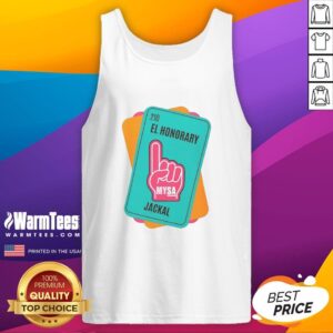 Stylish Nice El Honorary Jackal tank top featuring a vibrant design, perfect for summer fashion and casual wear.