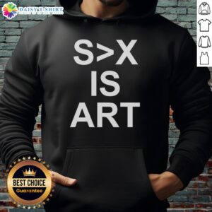 Stylish Hot Sex is Art hoodie featuring bold graphics, perfect for trendy comfort and self-expression in casual wear.