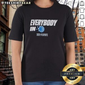 Good Orlando Magic 2026 NBA Playoffs Everybody In ladies tee featuring team logo and vibrant design for fans.