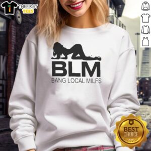 Original Bang Local Milfs Sweatshirt featuring a stylish design, perfect for casual wear and embracing local culture.