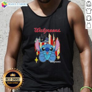 Good Stitch USA Flag Tank Top available at Walgreens, featuring a stylish design perfect for summer wear.