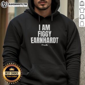 Original I Am Figgy Earnhardt Hoodie featuring a stylish design for fans of racing and motorsports apparel.