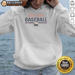 Alt Text: Hot Milwaukee Brewers Nike Brew Town Baseball 2026 City Connect Hoodie in vibrant colors and stylish design.