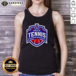 Awesome 2026 American Conference Men's Tennis Championship logo tank top featuring a vibrant design and athletic style.