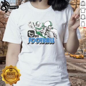 Good Topps Football 3D Ladies Tee featuring a stylish design for female football fans, perfect for game day wear.