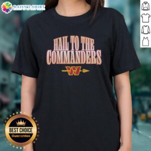 Washington Commanders logo on a stylish ladies tee, perfect for fans showing support for their favorite team.