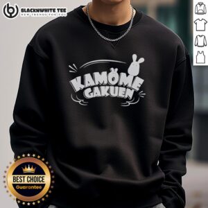 Alt Text: Nice Toilet Bound Hanako Kun Kamome Gakuen Logo Sweatshirt featuring vibrant design and cozy fit for fans.