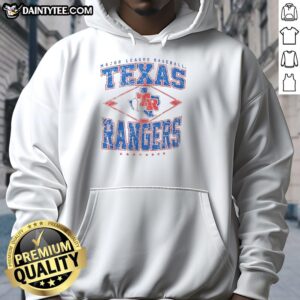 Hot Texas Rangers Major League Baseball Cooperstown Diamond Hoodie in vibrant colors, perfect for fans and collectors.