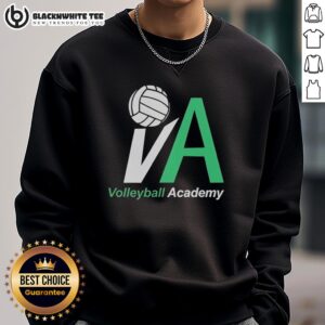 Nice American Sweatshop Daisy Moriarty Volleyball Academy sweatshirt in vibrant colors, perfect for fans and players alike.
