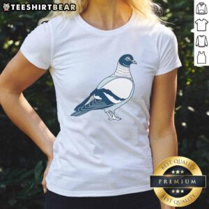 Stylish Top Pigeon Dove Ladies Tee featuring a vibrant pigeon graphic, perfect for casual and trendy outfits.