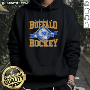 Classic Nice Buffalo Hockey hoodie established in 1970, featuring a stylish design perfect for fans and casual wear.