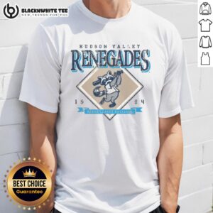 Alt Text: Vintage 1994 Hudson Valley Renegades Minor League Baseball t-shirt featuring 'The Farm' home run graphic design.