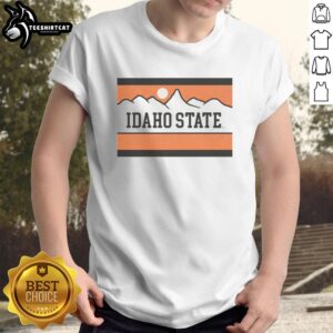 Vintage 1984 Nice Idaho State Cross Country T-Shirt featuring classic design and retro colors.
