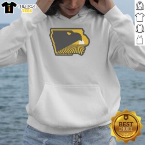 Nice The Hawkeye State Iowa Hoodie featuring a stylish design celebrating Iowa pride and the Hawkeye spirit.