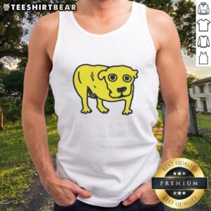 Top Tripod Dog Doodle Tank Top featuring a cute dog design, perfect for pet lovers and summer fashion.