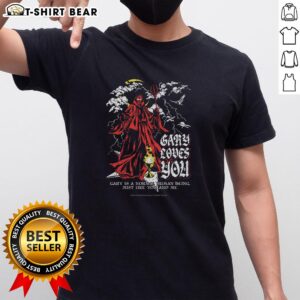 Top Gary Loves You Faith The Unholy Trinity T-Shirt featuring unique graphic design and bold colors for stylish wear.