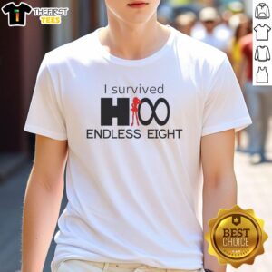 Premium I Survived Hico Endless Eight T-Shirt featuring a bold design and soft fabric, perfect for fans and collectors.