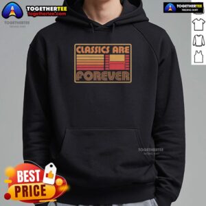 Vintage hoodie featuring classic designs, perfect for timeless style and comfort. Top-Classics-Are-Forever collection.