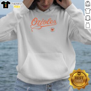 Fans wearing Nice Orioles Healthcare Appreciation Night 2026 stadium-inspired hoodies, showcasing team spirit and community support.