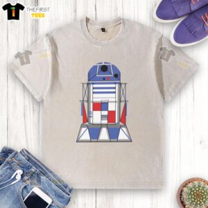 Alt Text: Abstract washed t-shirt in a stylish design, featuring vibrant colors and a relaxed fit for modern fashion enthusiasts.