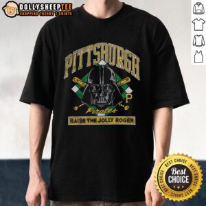Top Star Wars X Pittsburgh Pirates Dark Side T-Shirt featuring iconic designs for fans of both franchises.