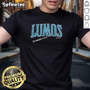 Pretty Lumos Harry Potter T-Shirt featuring a magical design perfect for fans of the wizarding world.