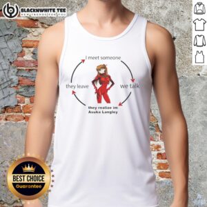 Good Asuka Langley Soryu in red tank top from Neon Genesis Evangelion anime, showcasing her iconic style and character.