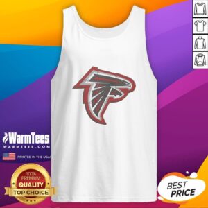 Top Atlanta Falcons Rivet Logo Tank Top featuring vibrant team colors and unique rivet design for stylish fans.