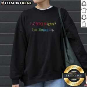 Official Joe Pera LGBTQ Rights sweatshirt featuring vibrant design supporting equality and inclusion.