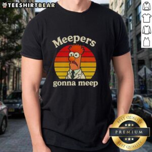 Vintage Good Beaker The Muppet Show T-shirt featuring 'Meepers Gonna Meep' design, perfect for Muppet fans and collectors.