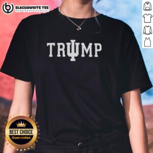 Nice Indiana Hoosiers Trump Ladies Tee featuring vibrant team colors and stylish design for passionate fans.