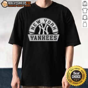 Good New York Yankees Phase Banner Arch T-Shirt featuring team logo and bold design, perfect for fans and casual wear.