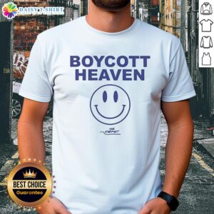 Awesome The Format Boycott Heaven T-Shirt featuring vibrant graphics and a stylish fit for music fans and fashion lovers.