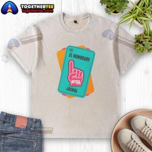 Good El Honorary Jackal washed t-shirt featuring a unique design, perfect for casual wear and animal lovers.