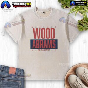 Hot James Wood and CJ Abrams sporting the San Diego Padres 'Wood Abrams For The District' washed t-shirt.