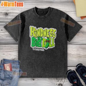 Official Kindness Is A Big Dill Pickle T-Shirt in vibrant colors, promoting positivity and humor for everyone.